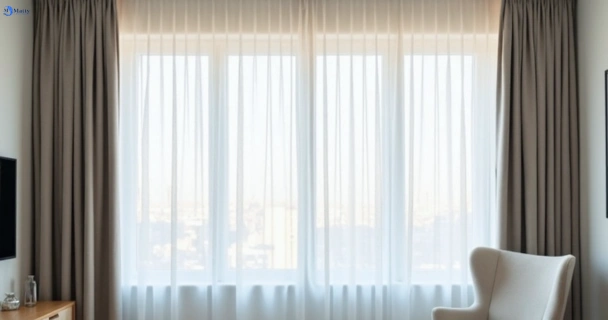 Restored vibrant drapes in sherwood QLD after Matty Curtain Cleaning