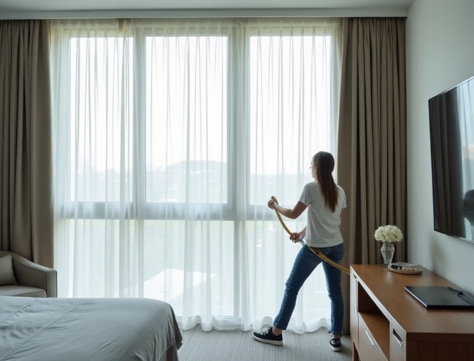 Sherwood Sheer Curtain Cleaning